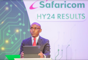 Safaricom CEO Peter Ndegwa