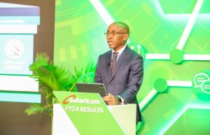 Safaricom CEO Peter Ndegwa