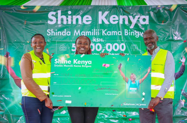 Each won Ksh1 Million, plus additional Ksh250,000 to support various community projects of their choices.