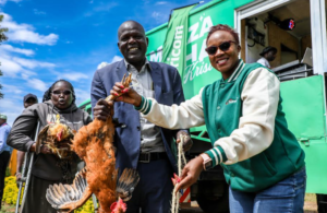 More than 200 children at Eldoret Children Rescue Centre have been treated to an early Christmas cheer.