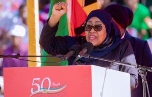 Tanzania's President Samia Suluhu