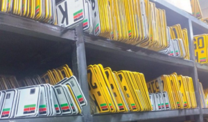 Reflective Number Plates at NTSA offices