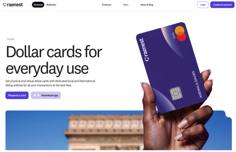 Raenest Virtual Card