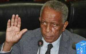 Tycoon Francis Mburu, adversely mentioned in the Ruaraka Land saga.