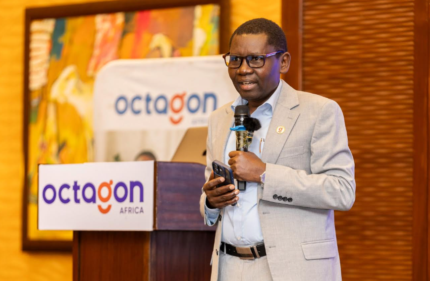 Octagon Africa Group CEO Fred Waswa speaks at a past event.